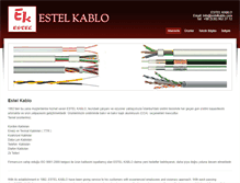 Tablet Screenshot of estelkablo.com